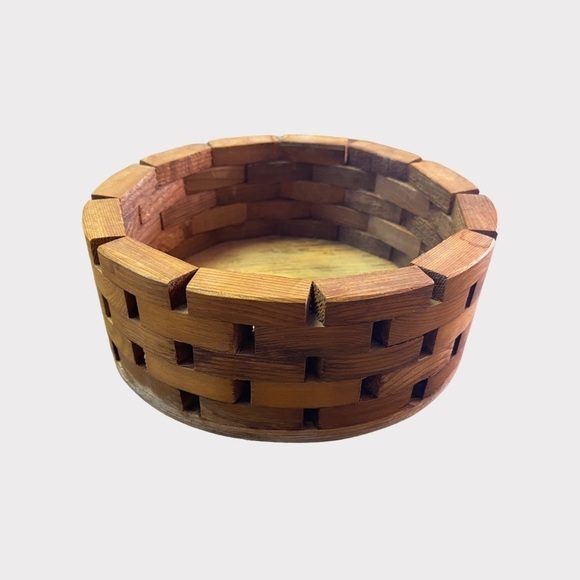 Vintage | 1987 Wooden Bowl (SC) - Picture 1 of 6